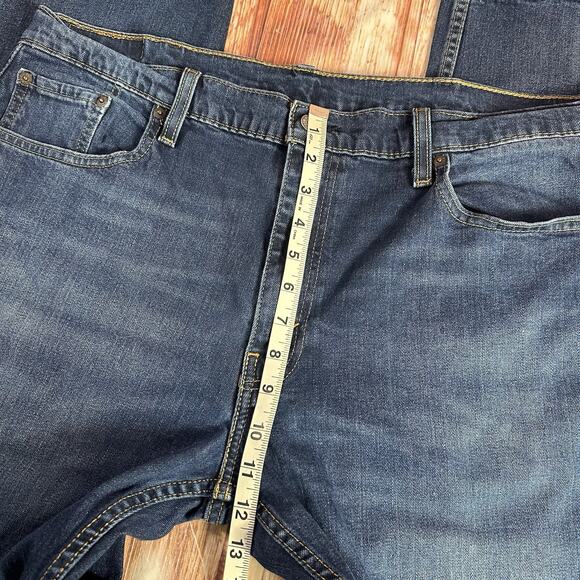Levi's 569 LOOSE FIT STRAIGHT LEG Mens Size 38x29 Blue Jeans Denim Pants - Picture 6 of 11